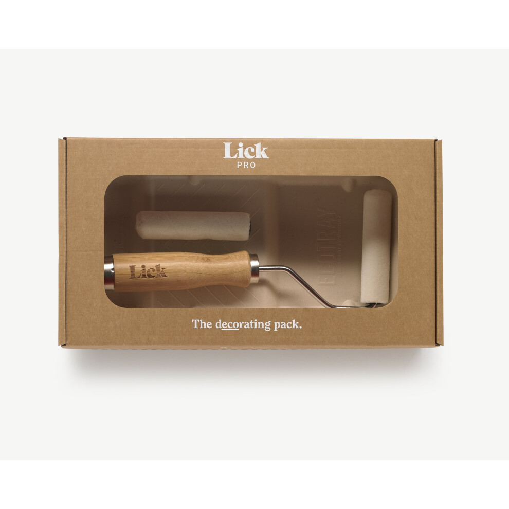 Lick Pro Eco Roller & Tray Set 4"