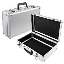 Large Hard Aluminium Flight Case Foam Camera Carry Storage Tool BOX