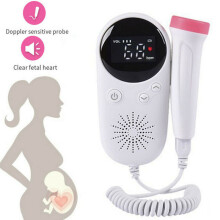 Baby Ultrasonic Detector Fetal Doppler Prenatal Heart Rate Heartbeat Monitor