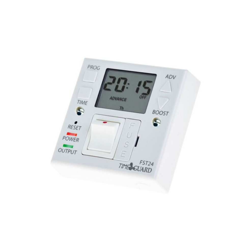 Timeguard 24Hr Digital Fused Spur Timeswitch 5012483012604