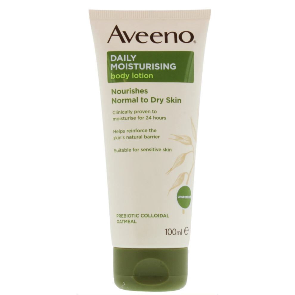 Aveeno Daily Moisturising Body Lotion Tube 100Ml