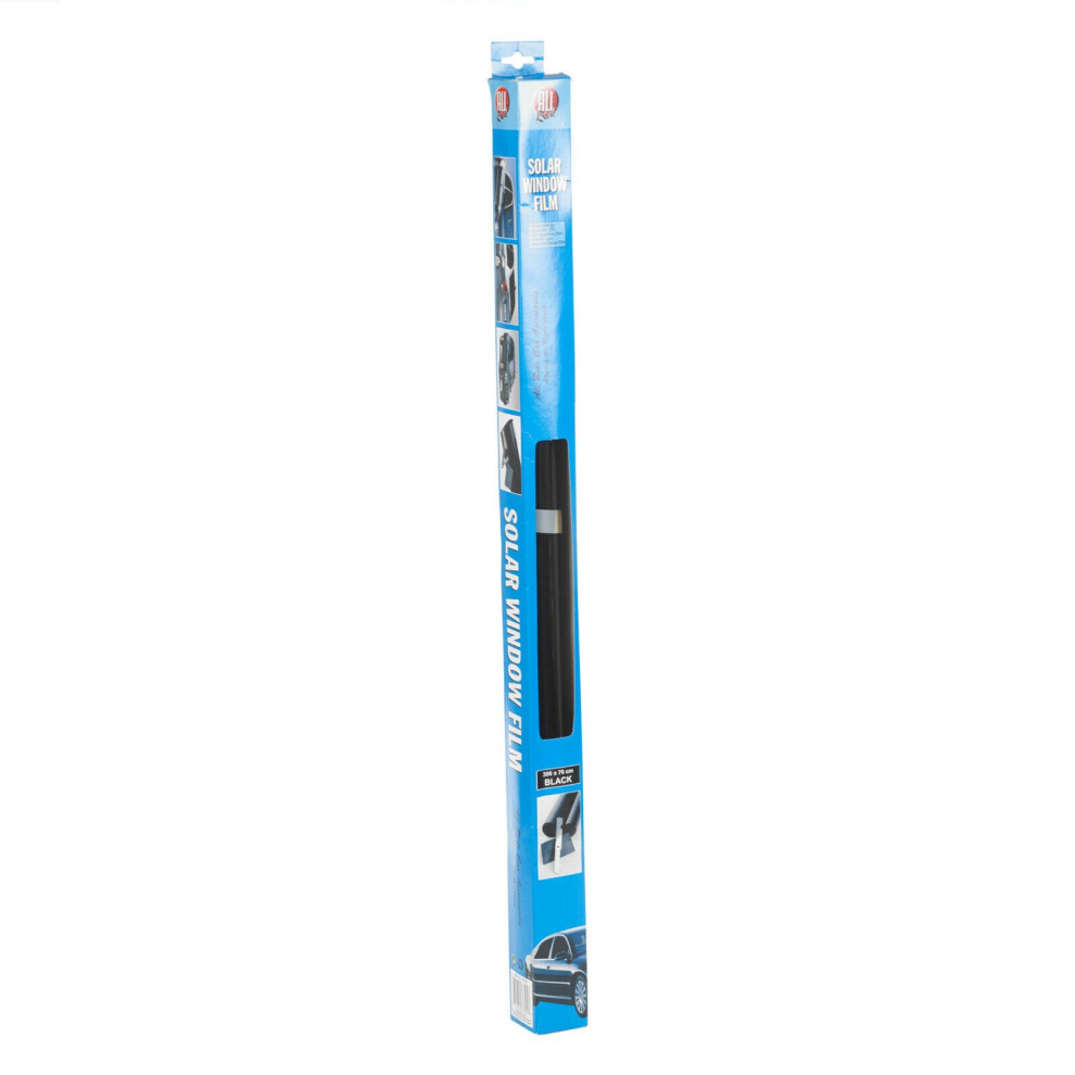 Car Window Tint Film Reduce Sun Glare Universal Fit 6M X 50Cm Black 5056517558034