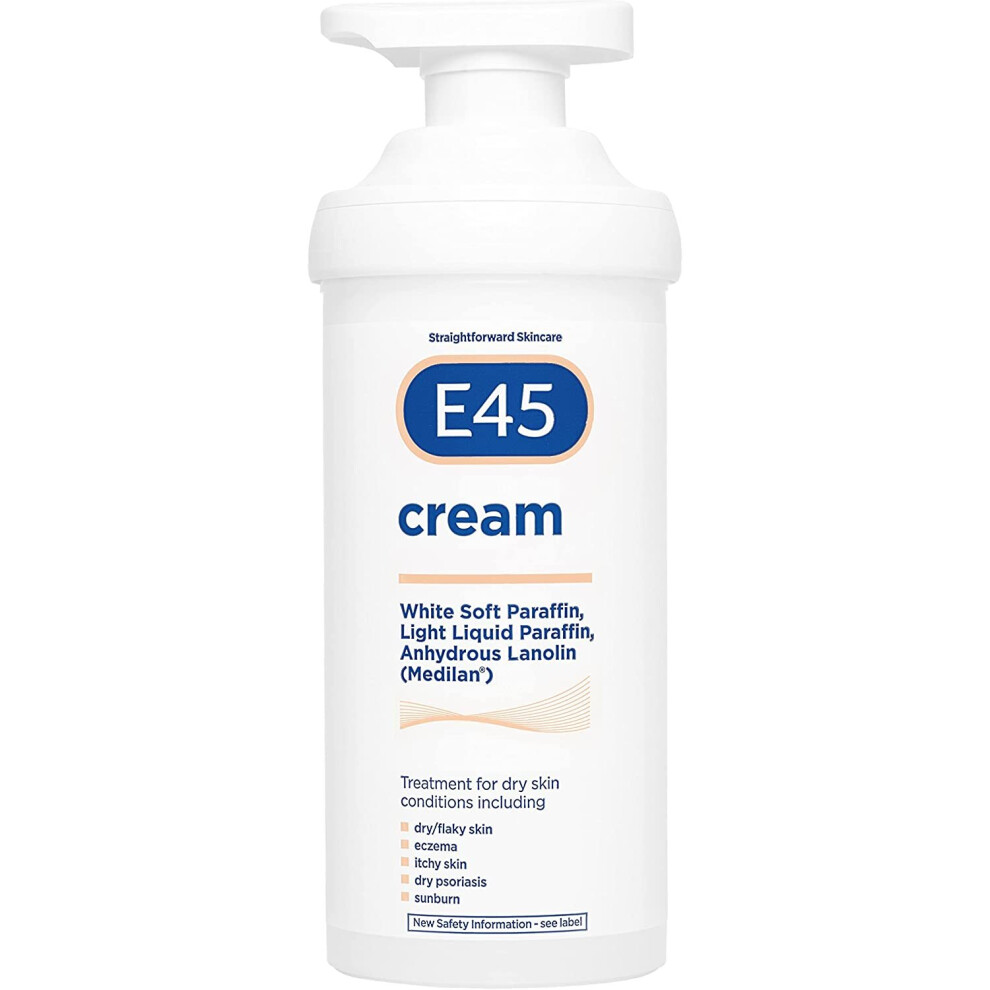 E45 Cream 500g For Dry Skin