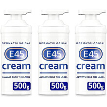 E45 Cream 500g For Dry Skin Pack of 3