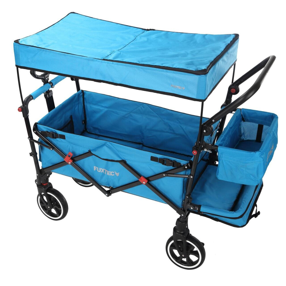 (Turquois/ Blue) FUXTEC folding/foldable wagon FX-CT850