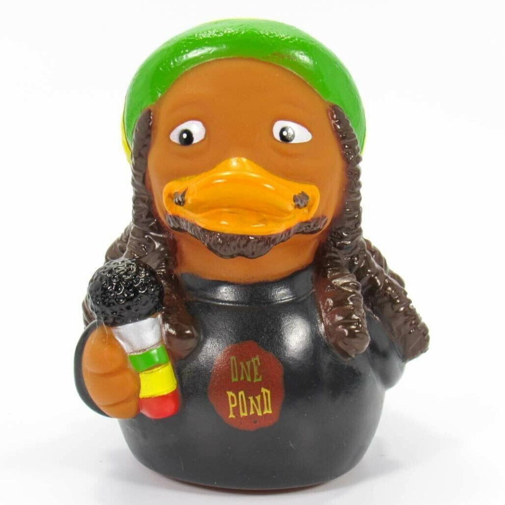 Celebriducks Bud Duck Collectable One Pond Bob Marley Bath Toy Novelty