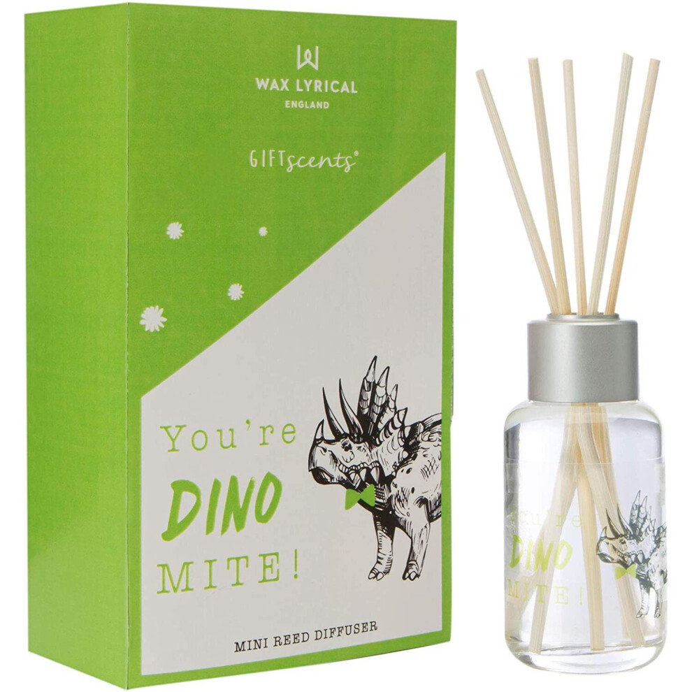 (Dinomite) Wax Lyrical 40ml Reed Diffuser Gift Set Giftscents