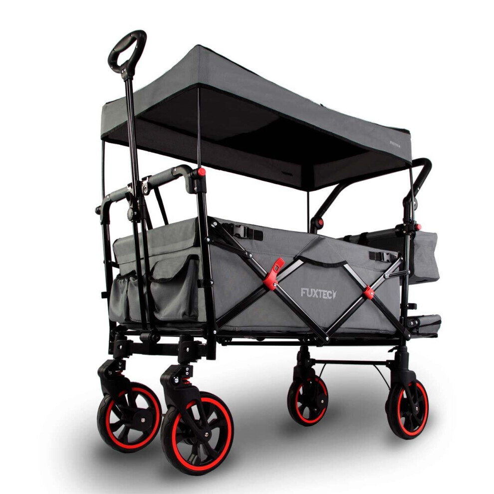 (Grey) FUXTEC folding/foldable wagon FX-CT850