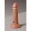 6 Inch 2Density Vibe Cock - Caramel 4