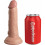 6 Inch 2 Density Silicone Cock - Skin 7