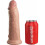 8 inch 2 density vibrating cock - skin 6