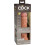 8 inch 2 density vibrating cock - caramel 2