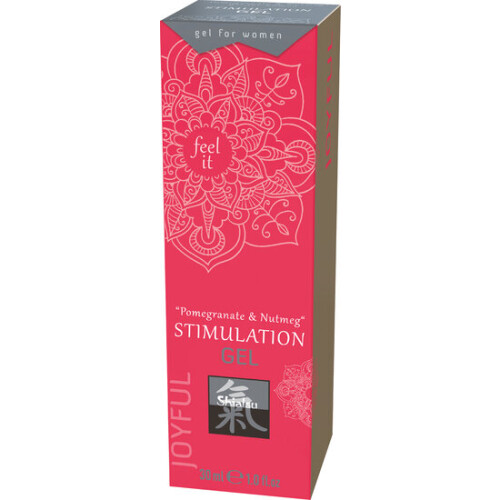 Shiatsu Stimulation Gel - Pomegranate & Nutmeg 30ml