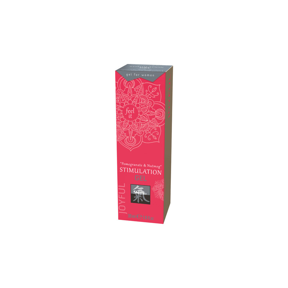 Shiatsu Stimulation Gel - Pomegranate & Nutmeg 30Ml
