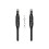 Diamond Studed Wrist Cuffs - Black 2