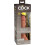 6 Inch 2 Density Silicone Cock - Caramel 2