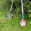 Selections Apple Harvesting Collection Kit - Apple Picker Plus Rolling Collector 4