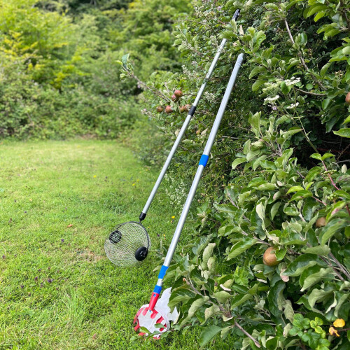Selections Apple Harvesting Collection Kit - Apple Picker Plus Rolling Collector 1