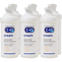 E45 Cream 500g For Dry Skin Pack of 6