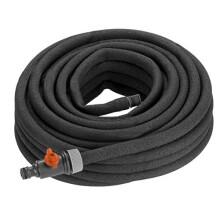 GARDENA Soaker Hose: Water-saving sprinkler hose for watering plant rows and beds; water savings individually adjustable up to 70%, easy to use,