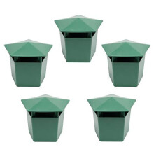 Beslands 5 Pcs Snail Trap 3.9" x 2.4" x 2.8" Eco-friendly to Catch Slugs Snails Catcher (Green)