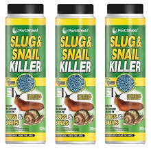 SuperGift.com 3x Slug and Snail Repellent Killer Pellets for House and Gardens Controls Pests & Improves Plant Growth