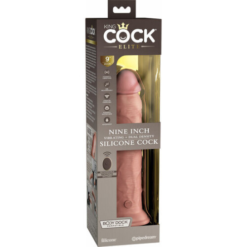 9 inch 2 density vibrating cock 1