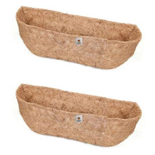 RUDDINGS WOOD Pack of 2 x Wall Trough Co-Co Liners - 60cm (24") wide