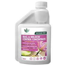 Enviro Works - Bug and Mildew Control - 500ml Super Concentrate - Pesticide Free - Safe to use around children, pets and bees