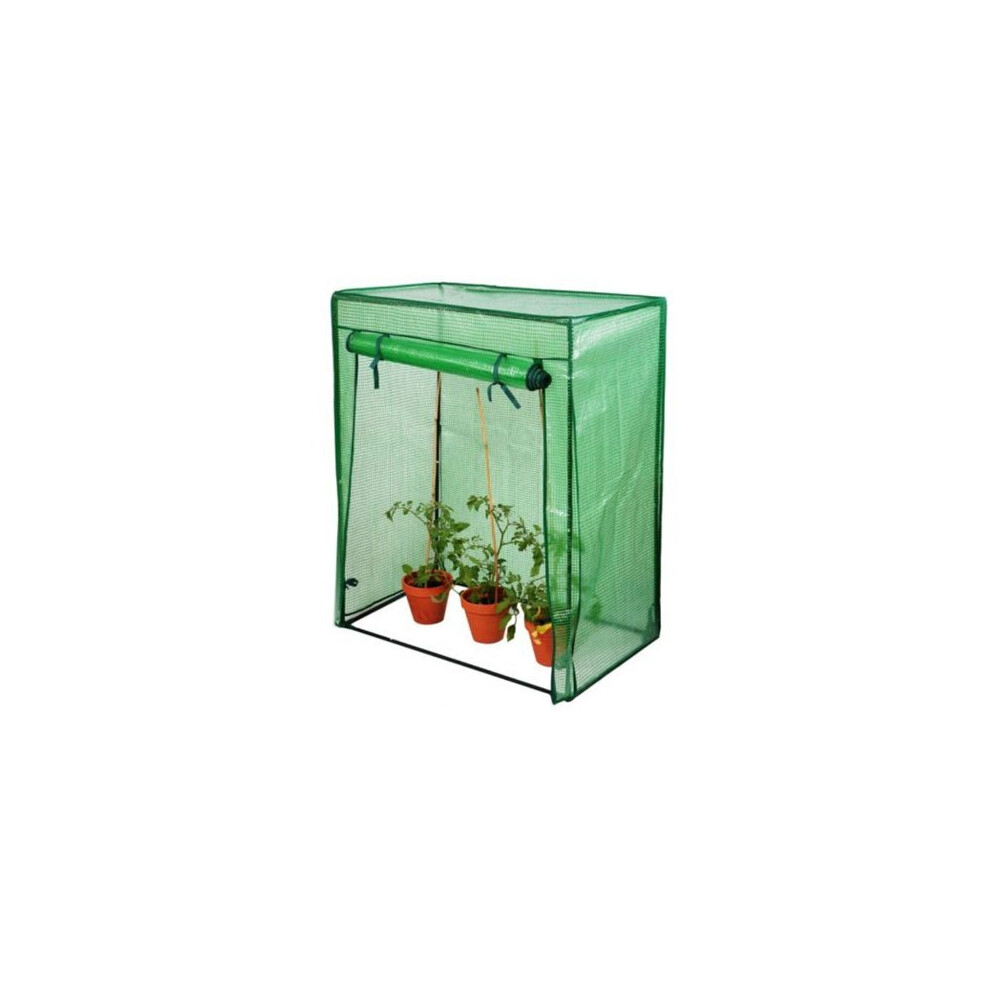 Tomato Garden Greenhouse Frame with Heavy Duty Reinforced PE Weather Cover with Roll-up Door Growbag Growhouse Vegetables Grow Tent and Cultivati