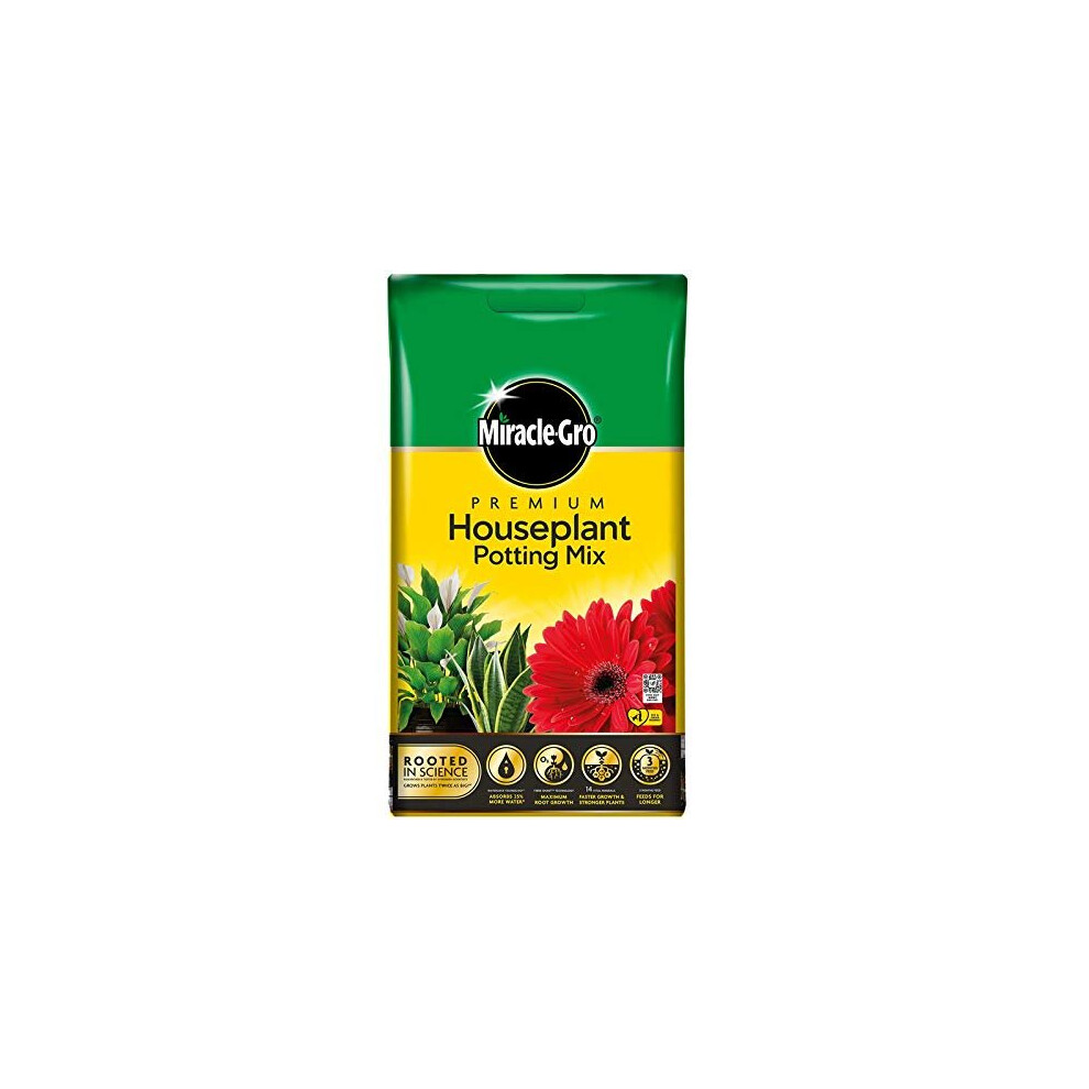 Tigerbox Bundle 10 Litre Miracle-Gro Premium Houseplant Potting Mix Compost