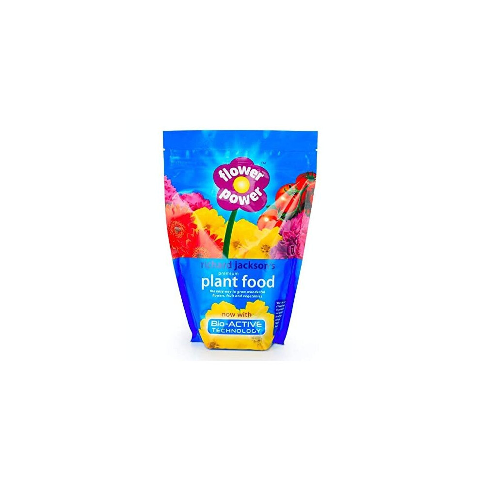 Flower Power Richard Jackson Premium Plant Food, with Bio-Active Technology, Concentrated Feed for All Plants, Fruits and Vegetables with Essenti