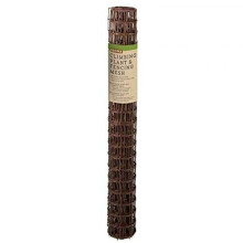 Smart Garden Climbing Plant and Fencing Mesh  50mm, 0.5m x 5m, Brown