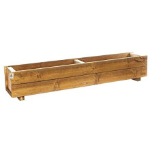 RUDDINGS WOOD 120cm (48") Wooden Trough Planter - Plant Container Box