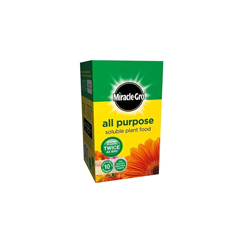Miracle-Gro Miracle - Gro All Purpose Soluble Plant Food, Grows Plants Twice As Big... Guaranteed!