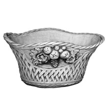 gartendekoparadies.de Solid flower pot, plant bowl, flowers, trough, made of cast stone, frost-proof