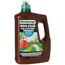 Maxicrop 86600259 Moss Killer & Lawn Tonic, Natural Seaweed Extract Plus Moss Killer & Lawn Tonic, 2.5L, Concentrate