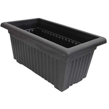 Thumbsup Homewares Extra Large 53cm Long Garden Planter Plant Pot Plastic Trough Raised Planter