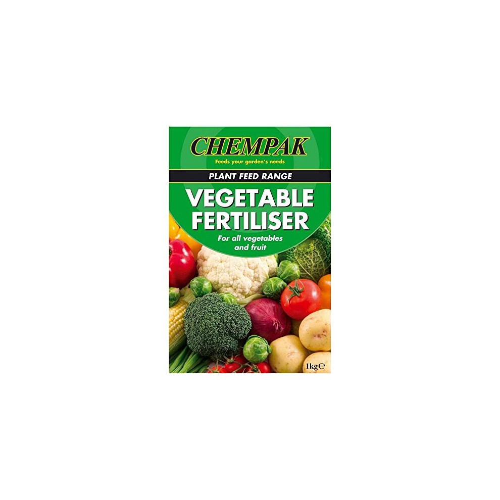 Chempak Vegetable Fertiliser Feed Food 1kg Box