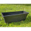 Ward Strata 50cm Planter Trough Black Plastic Ascot Rectangular Plant Tub Pot 1
