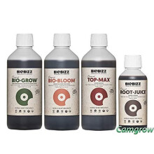 BioBizz - Organic Starter Packs of 1L & 5 Litre Nutrients & Soil Hydroponics (Bio Grow&Bloom + Top max 500ml + Root-juice 250ml)