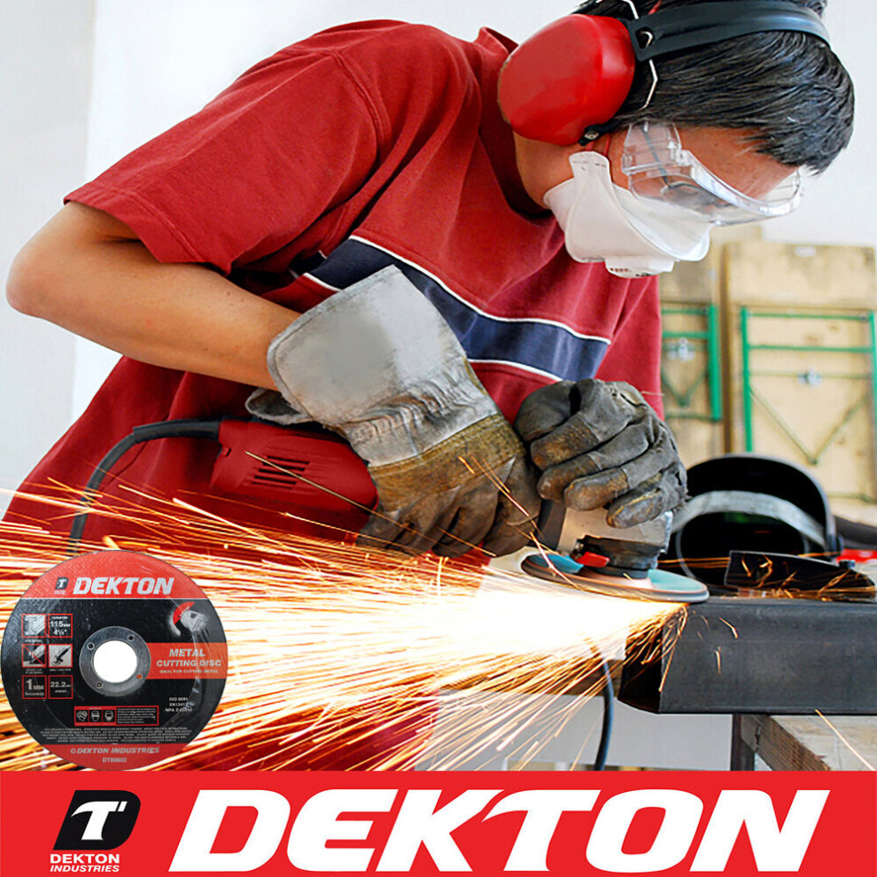 (10PC) DEKTON 115MM CUTTING DISC METAL ULTRA T, DT80602A