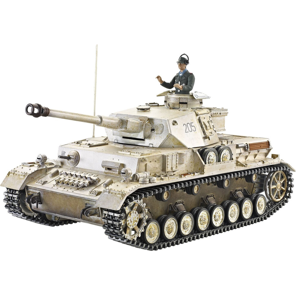 Taigen Hand Painted Panzer IV RC Tank - Metal Upgrade - 360 Turret