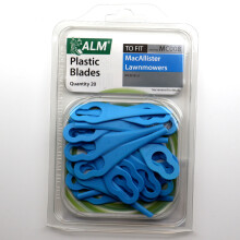 MacAllister MCM18-Li 18v Cordless Lawnmower Plastic Blades 20 Pack MC008