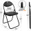 Meta Padded seat and Steel Frame folding Chair 4