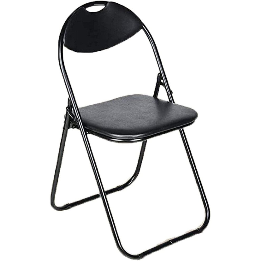 Meta Padded seat and Steel Frame folding Chair