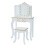 Fantasy Fields Gisele Kids Dressing Table Vanity Table With Mirror & 10