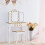 Fantasy Fields Gisele Kids Dressing Table Vanity Table With Mirror & 1