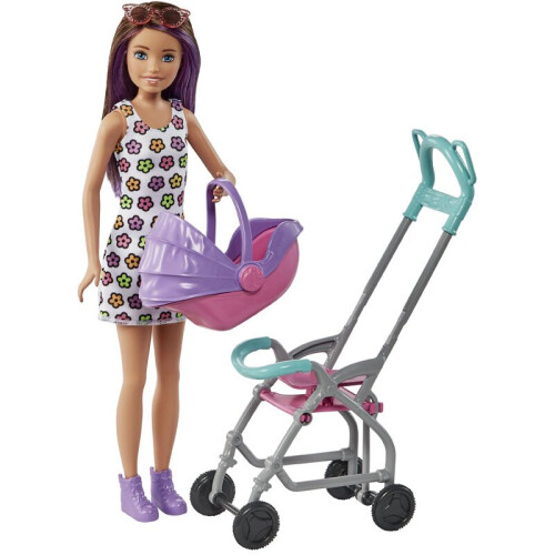 Barbie BARBIE SKIPPER BABYSITTERS INC DOLLS AND PLAYSET 2