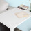 SoBuy® FWT20-W, Folding Wall-mounted Drop-leaf Table, Kitchen & Dining Table Desk with Blackboard, White 4